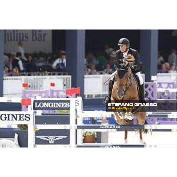 LGCT of St Tropez - Class 5 - Eric Van Der Vleuten (NED) on Wunschkind 19 - St Tropez, Ramatulle beach - 2 June 2018 - ph.Stefano Grasso/LGCT