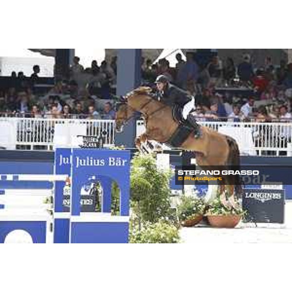LGCT of St Tropez - Class 5 - Eric Van Der Vleuten (NED) on Wunschkind 19 - St Tropez, Ramatulle beach - 2 June 2018 - ph.Stefano Grasso/LGCT