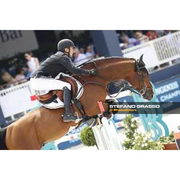 LGCT of St Tropez - Class 5 - Piergiorgio Bucci (ITA) on Diesel GP du Bois Madame - St Tropez, Ramatulle beach - 2 June 2018 - ph.Stefano Grasso/LGCT