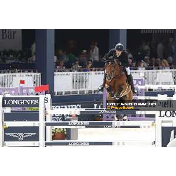 LGCT of St Tropez - Class 5 - Kevin Staut (FRA) on For Joy van?t Zorgvliet HDC - St Tropez, Ramatulle beach - 2 June 2018 - ph.Stefano Grasso/LGCT