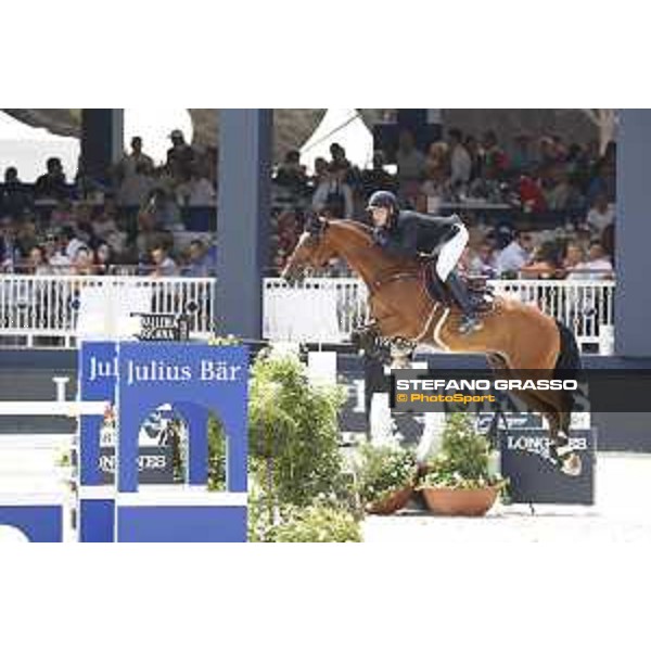 LGCT of St Tropez - Class 5 - Kevin Staut (FRA) on For Joy van?t Zorgvliet HDC - St Tropez, Ramatulle beach - 2 June 2018 - ph.Stefano Grasso/LGCT