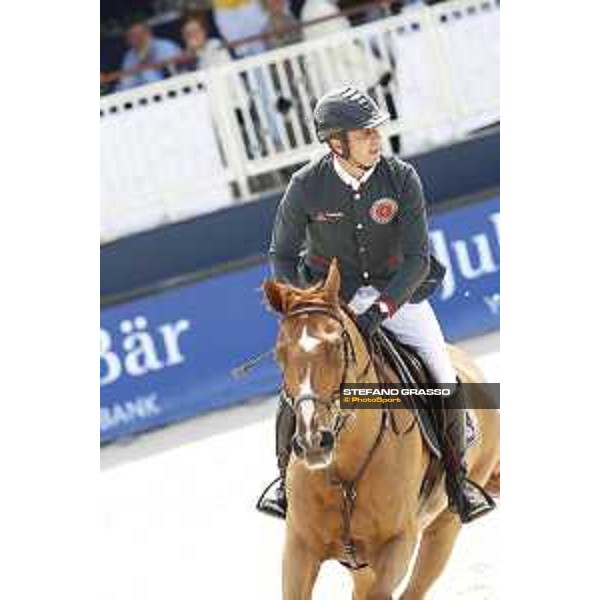 LGCT of St Tropez - Class 5 - Julien Epaillard (FRA) on Usual Suspect d?Auge - St Tropez, Ramatulle beach - 2 June 2018 - ph.Stefano Grasso/LGCT