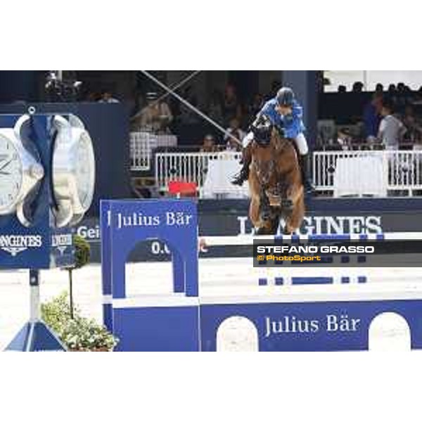 LGCT of St Tropez - Class 5 - Geir Gulliksen (NOR) on Exit of Ice Z - St Tropez, Ramatulle beach - 2 June 2018 - ph.Stefano Grasso/LGCT