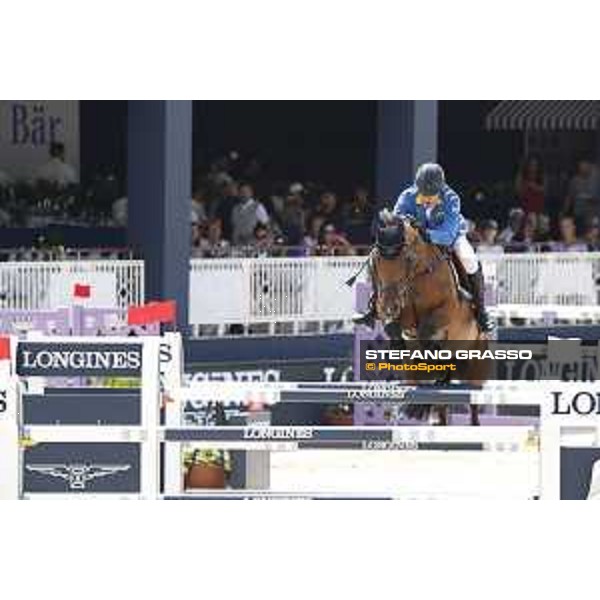 LGCT of St Tropez - Class 5 - Geir Gulliksen (NOR) on Exit of Ice Z - St Tropez, Ramatulle beach - 2 June 2018 - ph.Stefano Grasso/LGCT