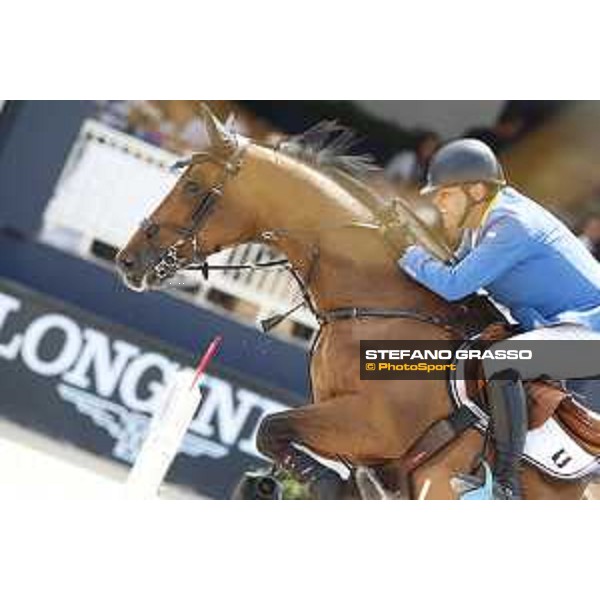 LGCT of St Tropez - Class 5 - Geir Gulliksen (NOR) on Exit of Ice Z - St Tropez, Ramatulle beach - 2 June 2018 - ph.Stefano Grasso/LGCT