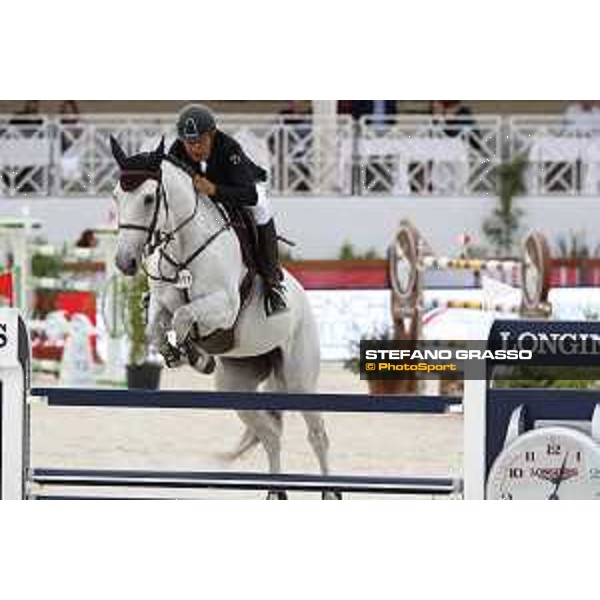 LGCT of Cannes - Class 4 - Rene Lopez (COL) on Cevrine du Banney Z - Cannes, Stade des Hesperides - 7 June 2018 - ph.Stefano Grasso/LGCT