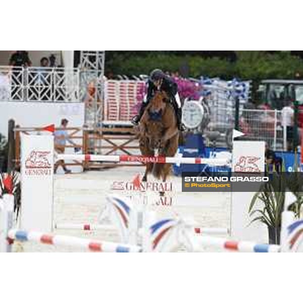 LGCT of Cannes - Class 4 - Harold Boisset (FRA) on T\'Obetty du Domaine - Cannes, Stade des Hesperides - 7 June 2018 - ph.Stefano Grasso/LGCT