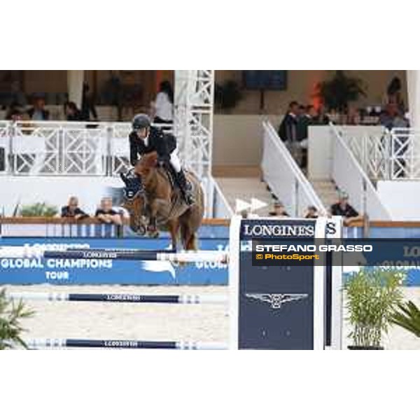 LGCT of Cannes - Class 4 - Harold Boisset (FRA) on T\'Obetty du Domaine - Cannes, Stade des Hesperides - 7 June 2018 - ph.Stefano Grasso/LGCT