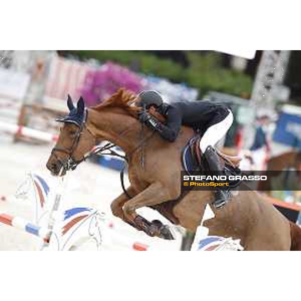 LGCT of Cannes - Class 4 - Harold Boisset (FRA) on T\'Obetty du Domaine - Cannes, Stade des Hesperides - 7 June 2018 - ph.Stefano Grasso/LGCT