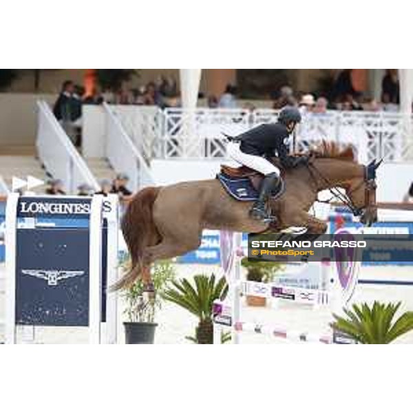 LGCT of Cannes - Class 4 - Harold Boisset (FRA) on T\'Obetty du Domaine - Cannes, Stade des Hesperides - 7 June 2018 - ph.Stefano Grasso/LGCT