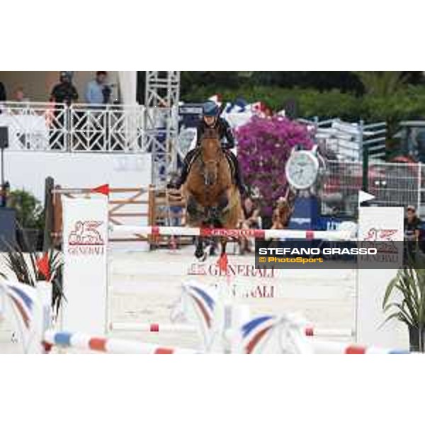 LGCT of Cannes - Class 4 - Jane Richard Philips (SUI) on Izmir van de Bayenne - Cannes, Stade des Hesperides - 7 June 2018 - ph.Stefano Grasso/LGCT