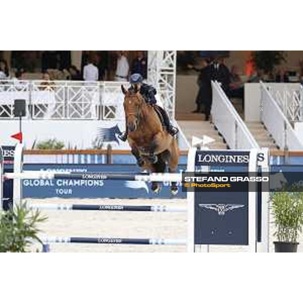 LGCT of Cannes - Class 4 - Jane Richard Philips (SUI) on Izmir van de Bayenne - Cannes, Stade des Hesperides - 7 June 2018 - ph.Stefano Grasso/LGCT
