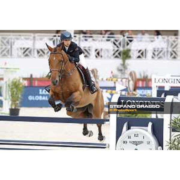 LGCT of Cannes - Class 4 - Jane Richard Philips (SUI) on Izmir van de Bayenne - Cannes, Stade des Hesperides - 7 June 2018 - ph.Stefano Grasso/LGCT
