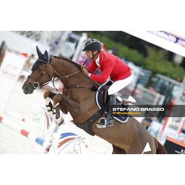 LGCT of Cannes - Class 4 - Carlos Enrique Lopez Lizarazo (COL) on Ulhane de Conde - Cannes, Stade des Hesperides - 7 June 2018 - ph.Stefano Grasso/LGCT