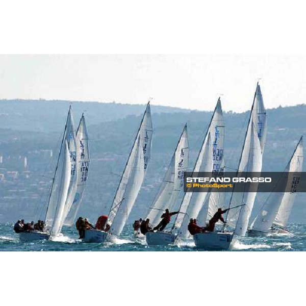 \'Ned176 and Den 1370 leads the rankink after two legs. Triest oct. 17 2003 -ph.Stefano Grasso\' 