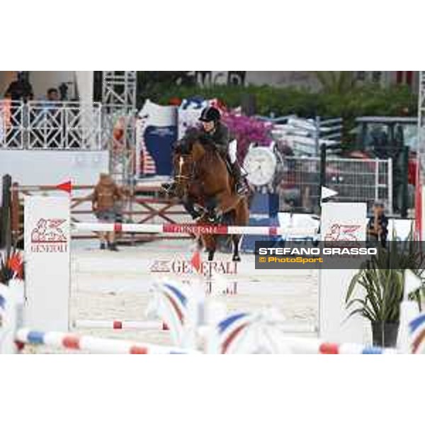 LGCT of Cannes - Class 4 - Alexandra Thornton (GBR) on Henna de Goedereede - Cannes, Stade des Hesperides - 7 June 2018 - ph.Stefano Grasso/LGCT