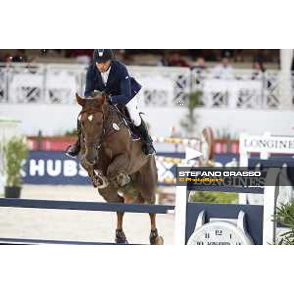 LGCT of Cannes - Class 4 - Sadri Fegaier (FRA) on Ivoor van\'t Paradijs - Cannes, Stade des Hesperides - 7 June 2018 - ph.Stefano Grasso/LGCT
