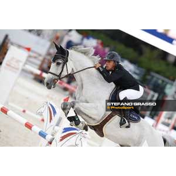 LGCT of Cannes - Class 4 - Olivier Robert (FRA) on Cache v. - Cannes, Stade des Hesperides - 7 June 2018 - ph.Stefano Grasso/LGCT