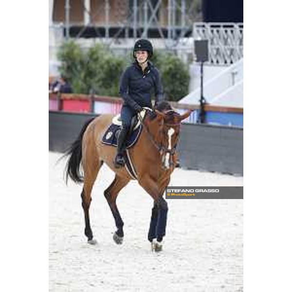 LGCT of Cannes - Warm up - Jessica Springsteen (USA) - Cannes, Stade des Hesperides - 6 June 2018 - ph.Mario Grassia/LGCT