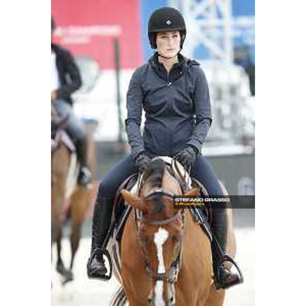 LGCT of Cannes - Warm up - Jessica Springsteen (USA) - Cannes, Stade des Hesperides - 6 June 2018 - ph.Mario Grassia/LGCT