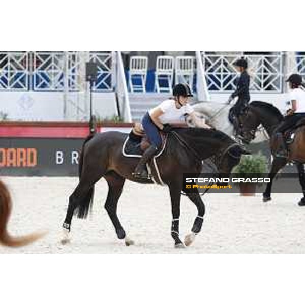 LGCT of Cannes - Warm up - Alexandra Thornton (GBR) - Cannes, Stade des Hesperides - 6 June 2018 - ph.Mario Grassia/LGCT