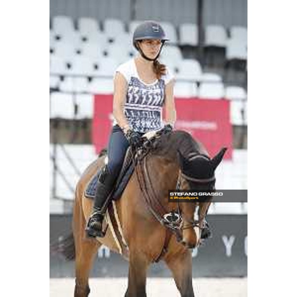 LGCT of Cannes - Warm up - Anna Kellnerova (CZE) - Cannes, Stade des Hesperides - 6 June 2018 - ph.Mario Grassia/LGCT