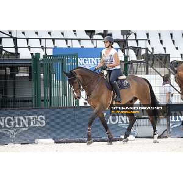 LGCT of Cannes - Warm up - Anna Kellnerova (CZE) - Cannes, Stade des Hesperides - 6 June 2018 - ph.Mario Grassia/LGCT