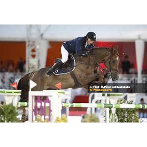 LGCT of Cannes - Class 10 - Sadri Fegaier (FRA) on Ivoor van\'t Paradijs - Cannes, Stade des Hesperides - 8 June 2018 - ph.Mario Grassia/LGCT
