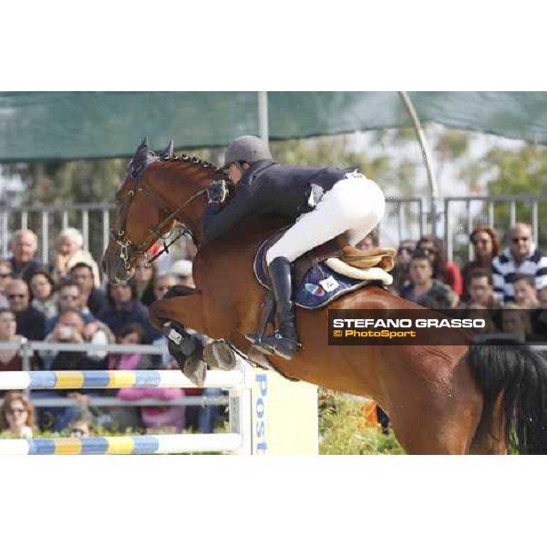Antonio Alfonso on Passe-Portout during the Italian showjumping championships Augusta, 27th april 2008 ph. Stefano Grasso
