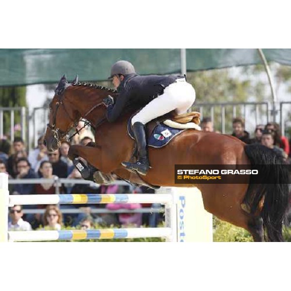 Antonio Alfonso on Passe-Portout during the Italian showjumping championships Augusta, 27th april 2008 ph. Stefano Grasso