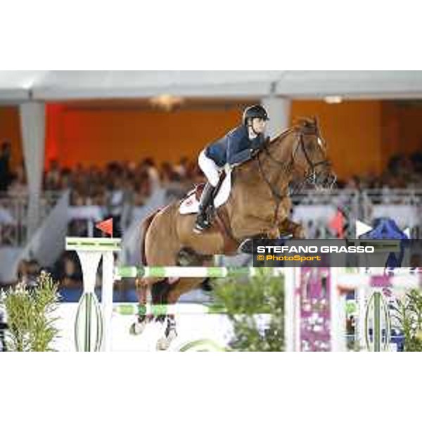 LGCT of Cannes - Class 10 - Alexandra Paillot (FRA) on Polias de Blondel - Cannes, Stade des Hesperides - 8 June 2018 - ph.Mario Grassia/LGCT