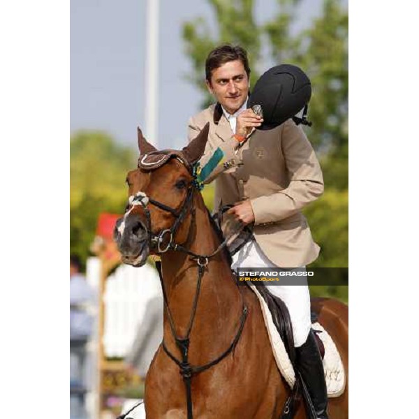 Piergiorgio Bucci on Da Zara Varetino O.H gold medal at the Italian showjumping championships Augusta, 27th april 2008 ph. Stefano Grasso