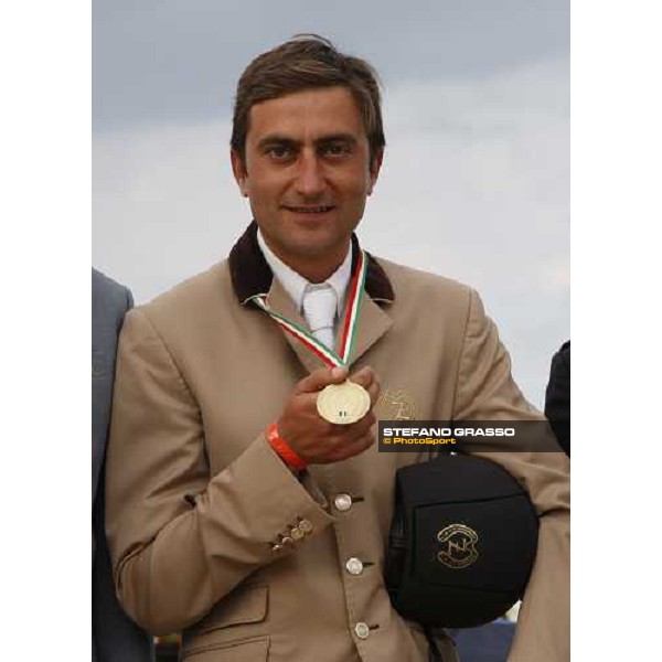 Piergiorgio Bucci Italian showjumping champion 2008 Augusta, 27th april 2008 ph. Stefano Grasso