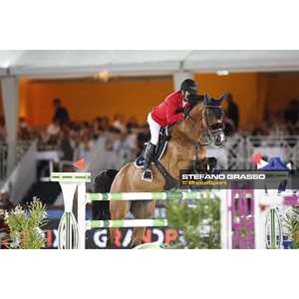 LGCT of Cannes - Class 10 - Carlos Enrique Lopez Lizarazo (COL) on G&C Arrayan - Cannes, Stade des Hesperides - 8 June 2018 - ph.Mario Grassia/LGCT