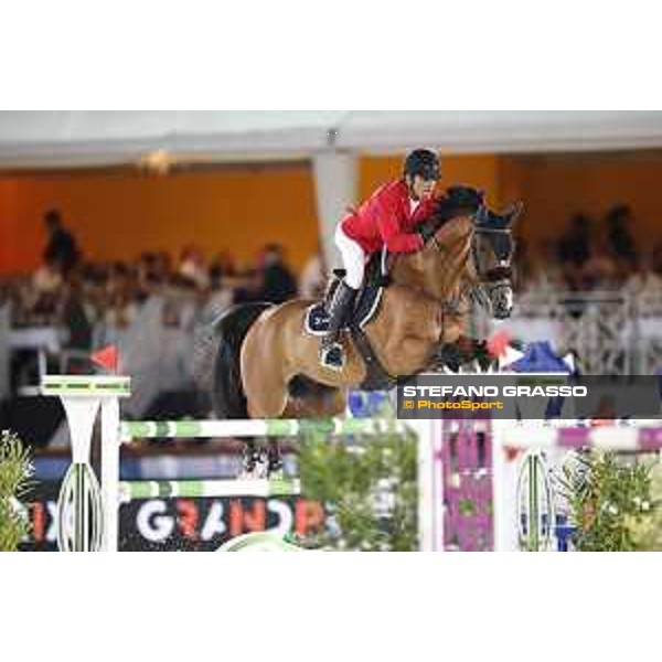 LGCT of Cannes - Class 10 - Carlos Enrique Lopez Lizarazo (COL) on G&C Arrayan - Cannes, Stade des Hesperides - 8 June 2018 - ph.Mario Grassia/LGCT