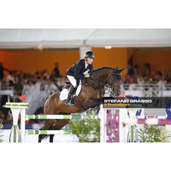 LGCT of Cannes - Class 10 - Rolf Goran Bengtsson (SWE) on Crunch - Cannes, Stade des Hesperides - 8 June 2018 - ph.Mario Grassia/LGCT