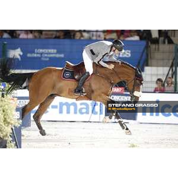 LGCT of Cannes - Class 10 - Peder Fredricson (SWE) on Hansson WL - Cannes, Stade des Hesperides - 8 June 2018 - ph.Mario Grassia/LGCT