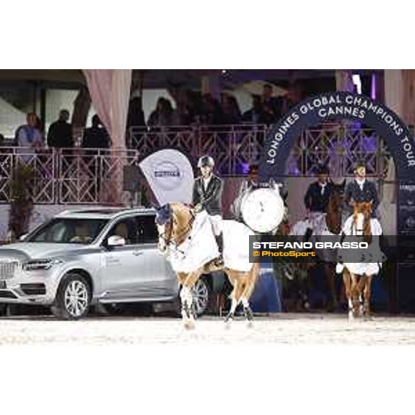 LGCT of Cannes - Class 10 - Prize giving ceremony - Pieter Devos (BEL) on Apart - Cannes, Stade des Hesperides - 8 June 2018 - ph.Mario Grassia/LGCT