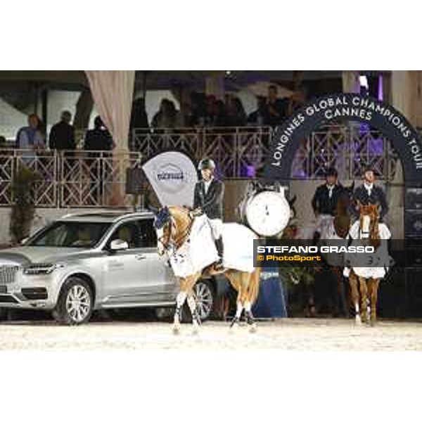 LGCT of Cannes - Class 10 - Prize giving ceremony - Pieter Devos (BEL) on Apart - Cannes, Stade des Hesperides - 8 June 2018 - ph.Mario Grassia/LGCT