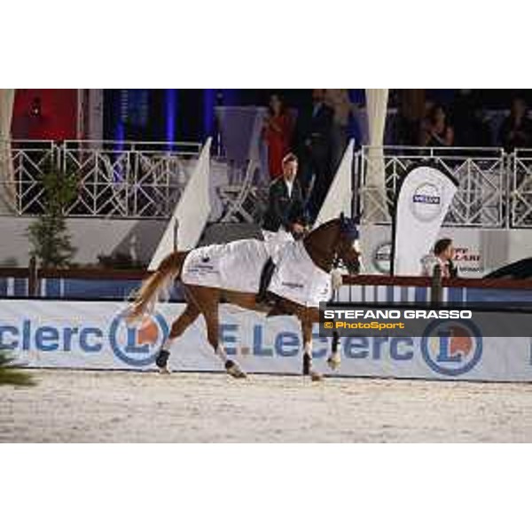LGCT of Cannes - Class 10 - Prize giving ceremony - Pieter Devos (BEL) on Apart - Cannes, Stade des Hesperides - 8 June 2018 - ph.Mario Grassia/LGCT
