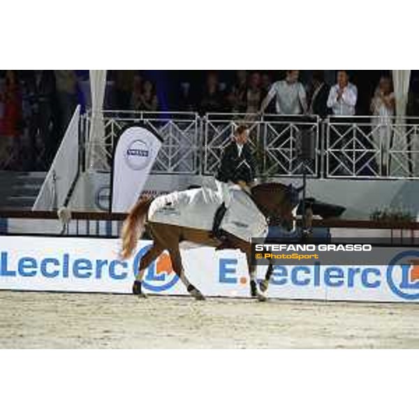 LGCT of Cannes - Class 10 - Prize giving ceremony - Pieter Devos (BEL) on Apart - Cannes, Stade des Hesperides - 8 June 2018 - ph.Mario Grassia/LGCT