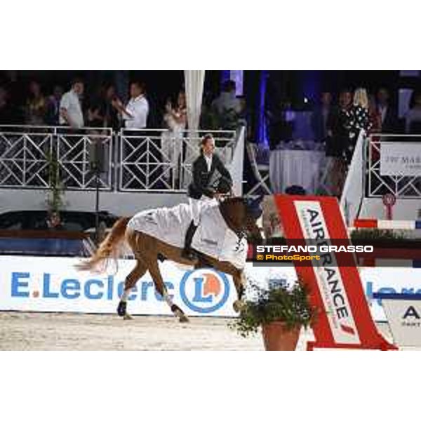 LGCT of Cannes - Class 10 - Prize giving ceremony - Pieter Devos (BEL) on Apart - Cannes, Stade des Hesperides - 8 June 2018 - ph.Mario Grassia/LGCT
