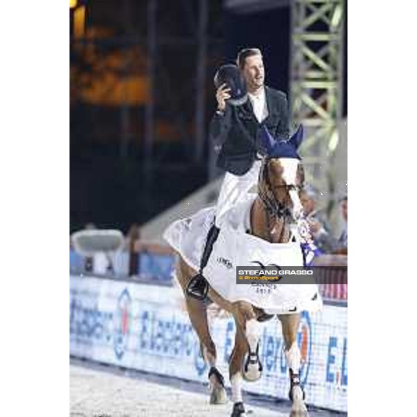 LGCT of Cannes - Class 10 - Prize giving ceremony - Pieter Devos (BEL) on Apart - Cannes, Stade des Hesperides - 8 June 2018 - ph.Mario Grassia/LGCT
