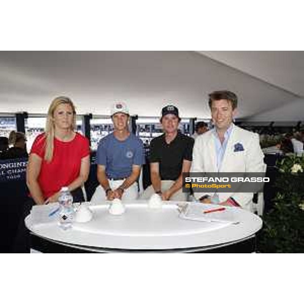 LGCT of St Tropez - GC Live Studio - Jenny Rudall, Pedro Veniss (BRA), Darragh Kenny (IRL), Steven Wilde - St Tropez, - 1 June 2018 - ph.Mario Grassia/LGCT