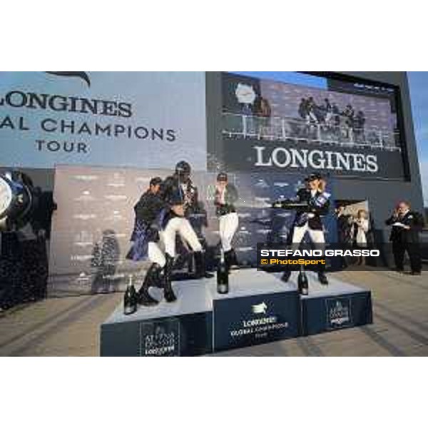 LGCT of St Tropez - Grand Prix - Prize giving ceremony - Champagne shower - St Tropez, - 2 June 2018 - ph.Stefano Grasso/LGCT