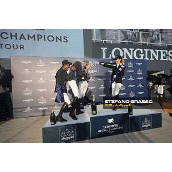 LGCT of St Tropez - Grand Prix - Prize giving ceremony - Champagne shower - St Tropez, - 2 June 2018 - ph.Stefano Grasso/LGCT