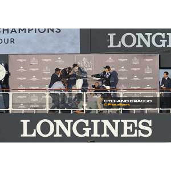 LGCT of St Tropez - Grand Prix - Prize giving ceremony - Champagne shower - St Tropez, - 2 June 2018 - ph.Mario Grassia/LGCT