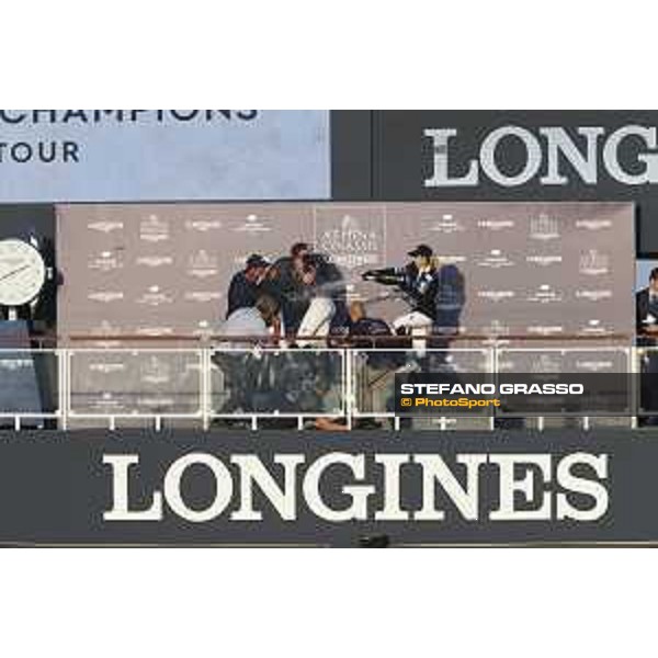 LGCT of St Tropez - Grand Prix - Prize giving ceremony - Champagne shower - St Tropez, - 2 June 2018 - ph.Mario Grassia/LGCT