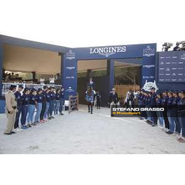 LGCT of St Tropez - Grand Prix - Prize giving ceremony - Ben Maher (GBR) - St Tropez, - 2 June 2018 - ph.Mario Grassia/LGCT