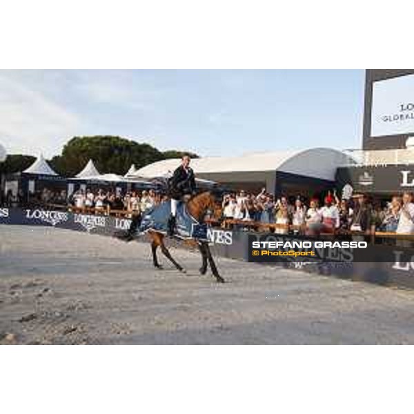 LGCT of St Tropez - Grand Prix - Prize giving ceremony - Lap of honour for Ben Maher (GBR) - St Tropez, - 2 June 2018 - ph.Mario Grassia/LGCT